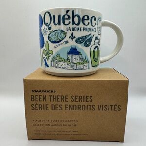 Starbucks Québec Mug - White and Blue